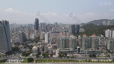 广东珠海城市建筑航拍